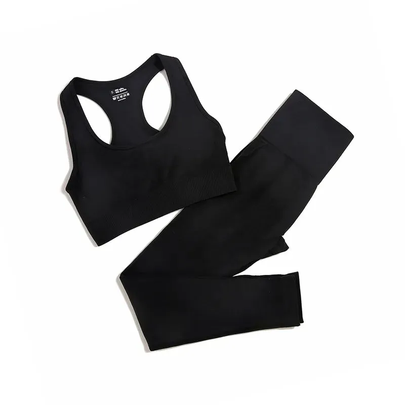 2/3/4pcs Seamless Yoga Set