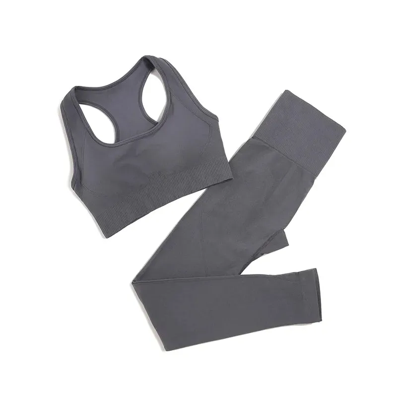 2/3/4pcs Seamless Yoga Set