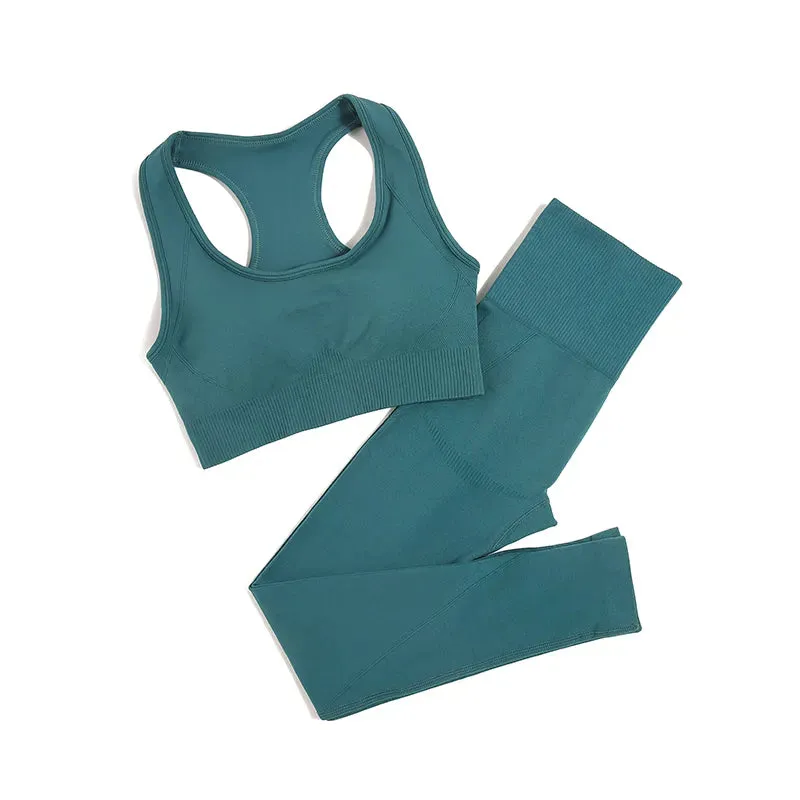 2/3/4pcs Seamless Yoga Set