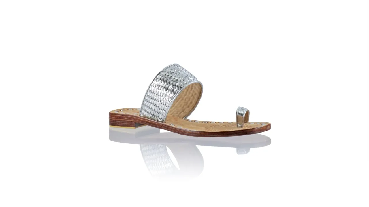 Arini 20mm Flat Woven -  Silver