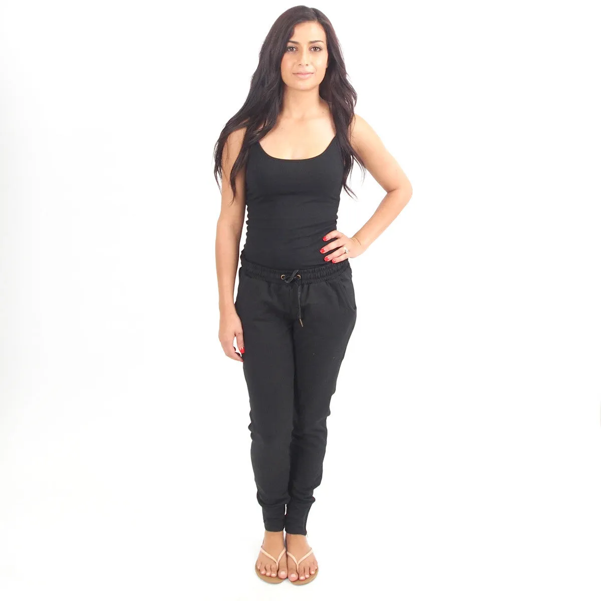 Black Super Comfy Tracksuit Pants