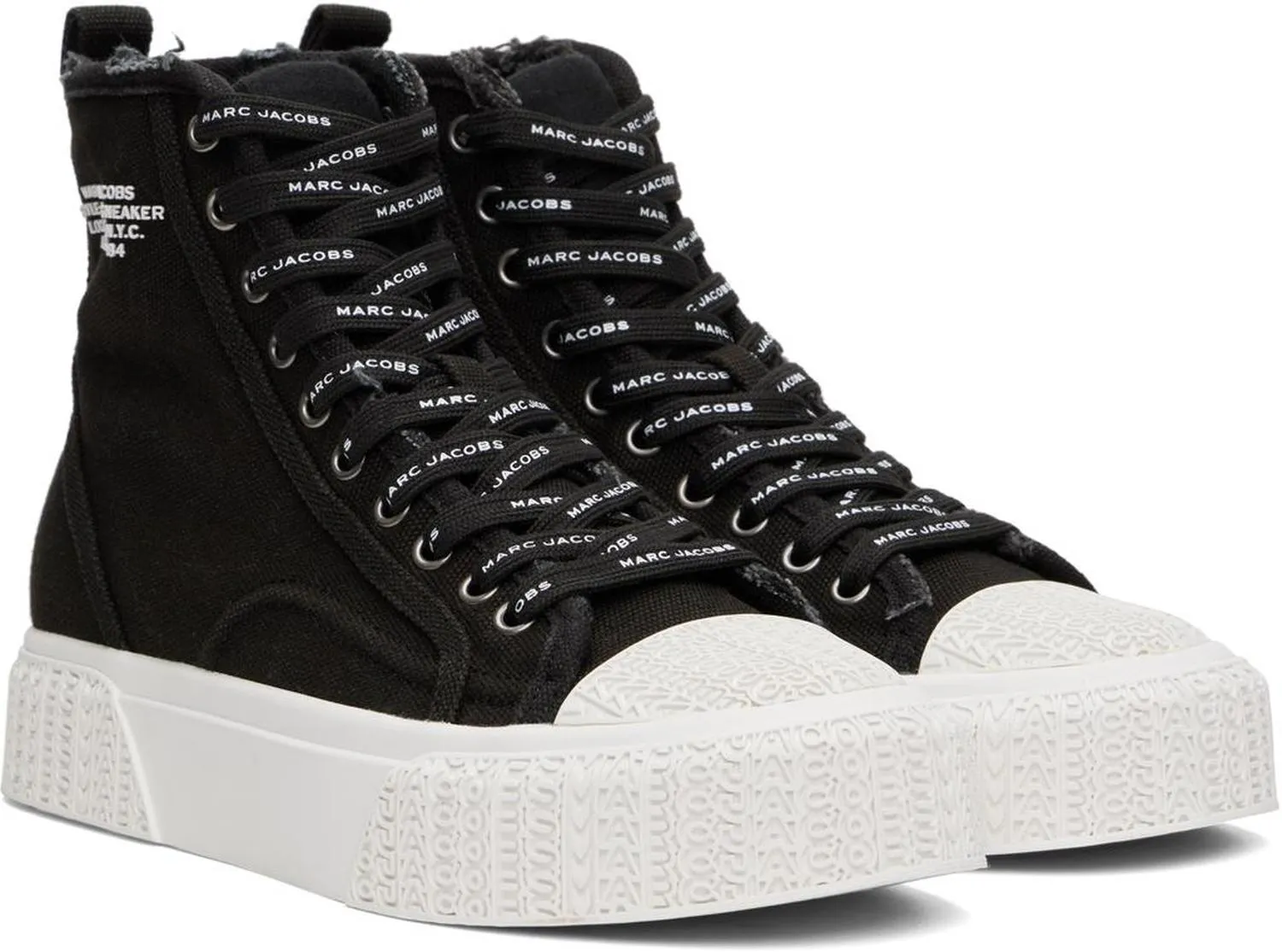 Black 'The High Top Sneaker' Sneakers