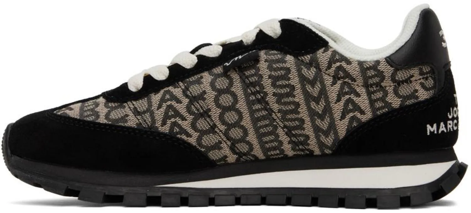 Black 'The Monogram Jogger' Sneakers