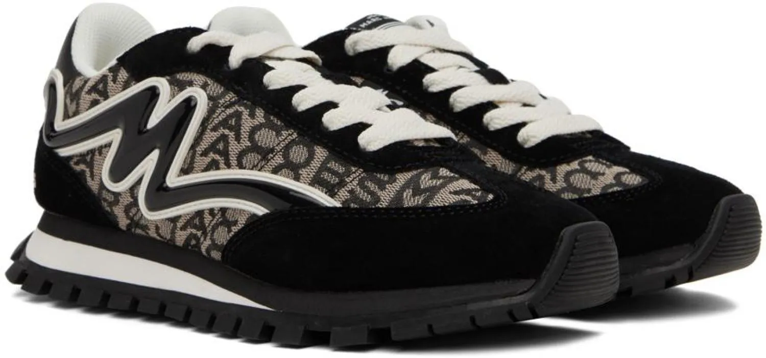 Black 'The Monogram Jogger' Sneakers