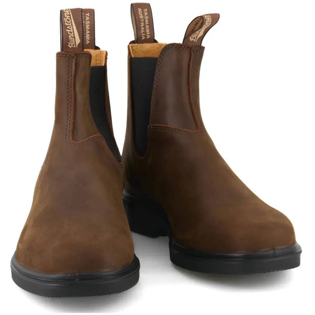 Blundstone 2029 Brown Slip On Chelsea Boots