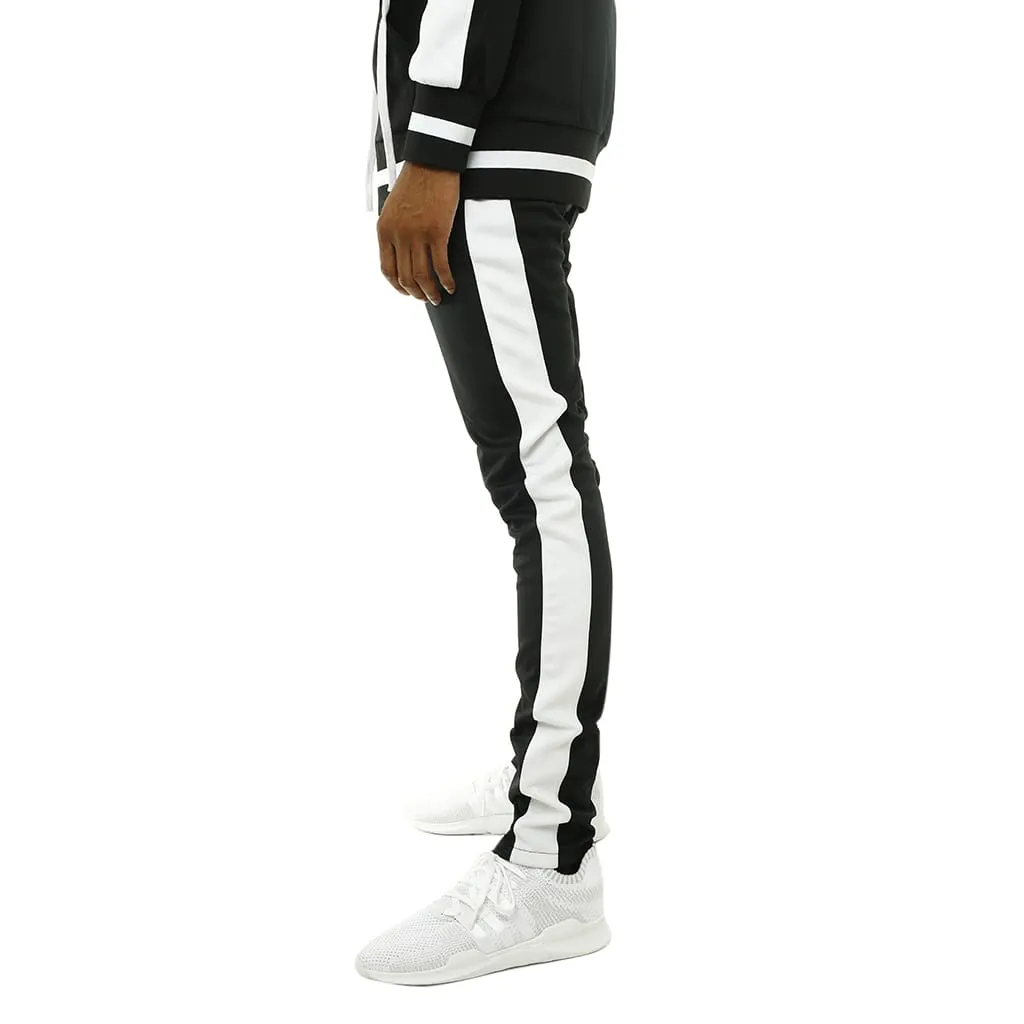 Bones Double Stripe Track Pants Black