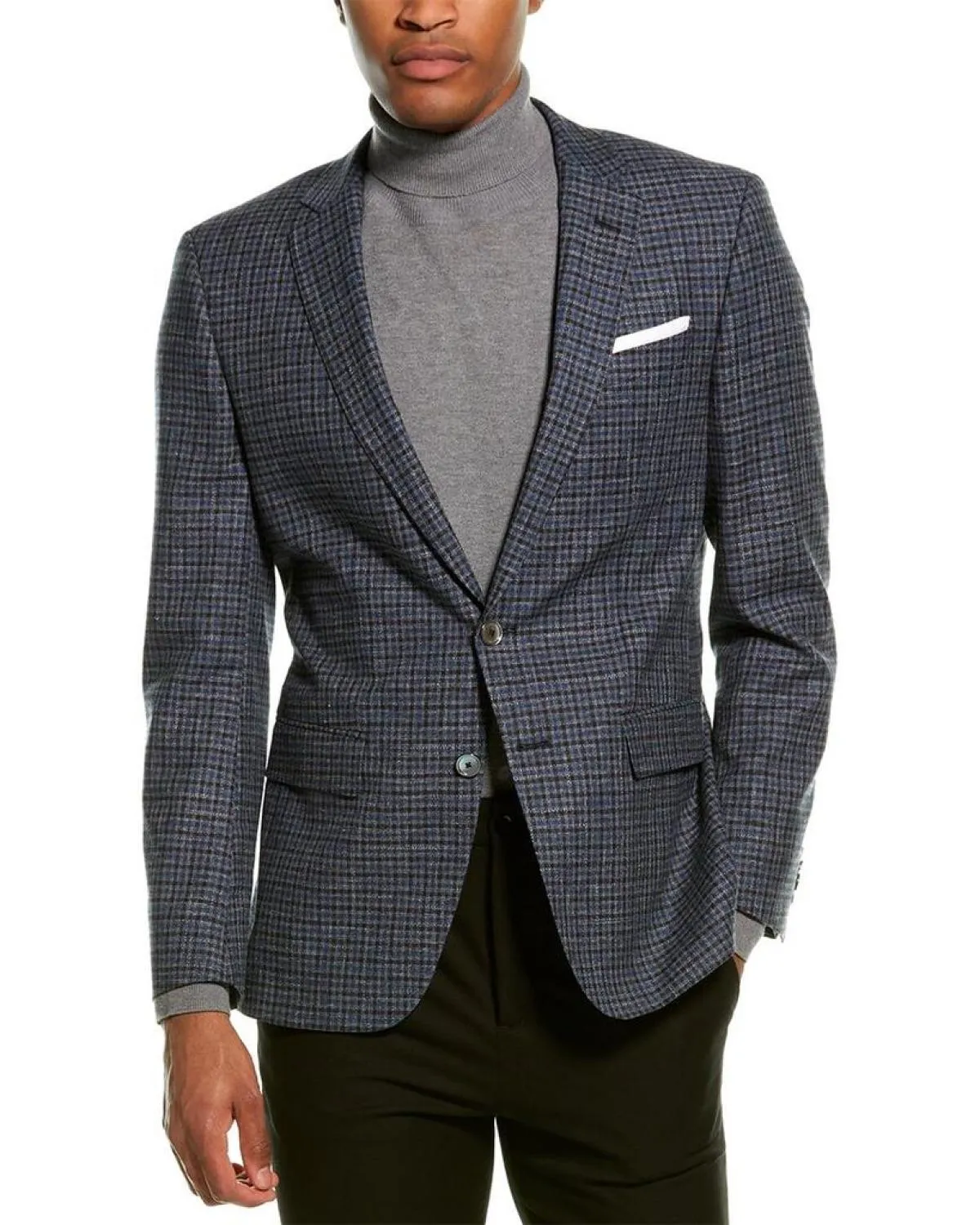 BOSS Hugo Boss Hutson Wool & Linen-Blend Jacket