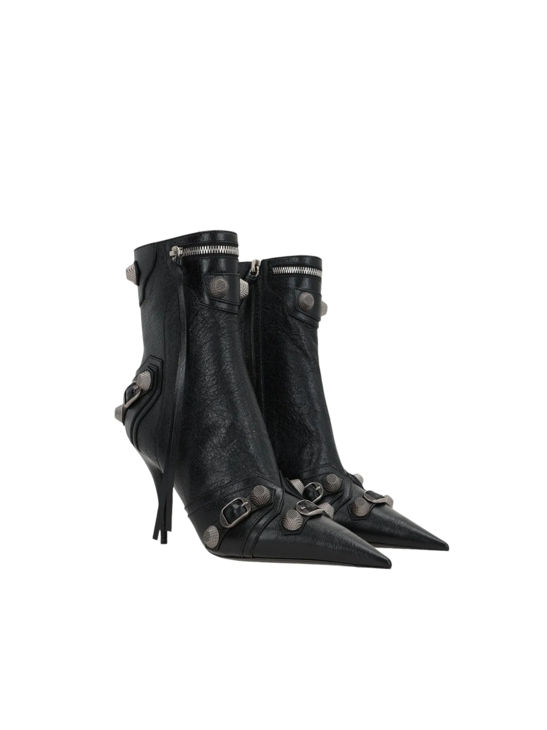 Cagole Leather Ankle Boots