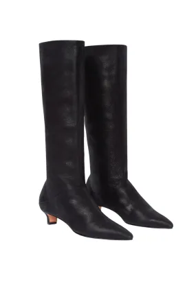 Clemmie Leather Knee High Boots