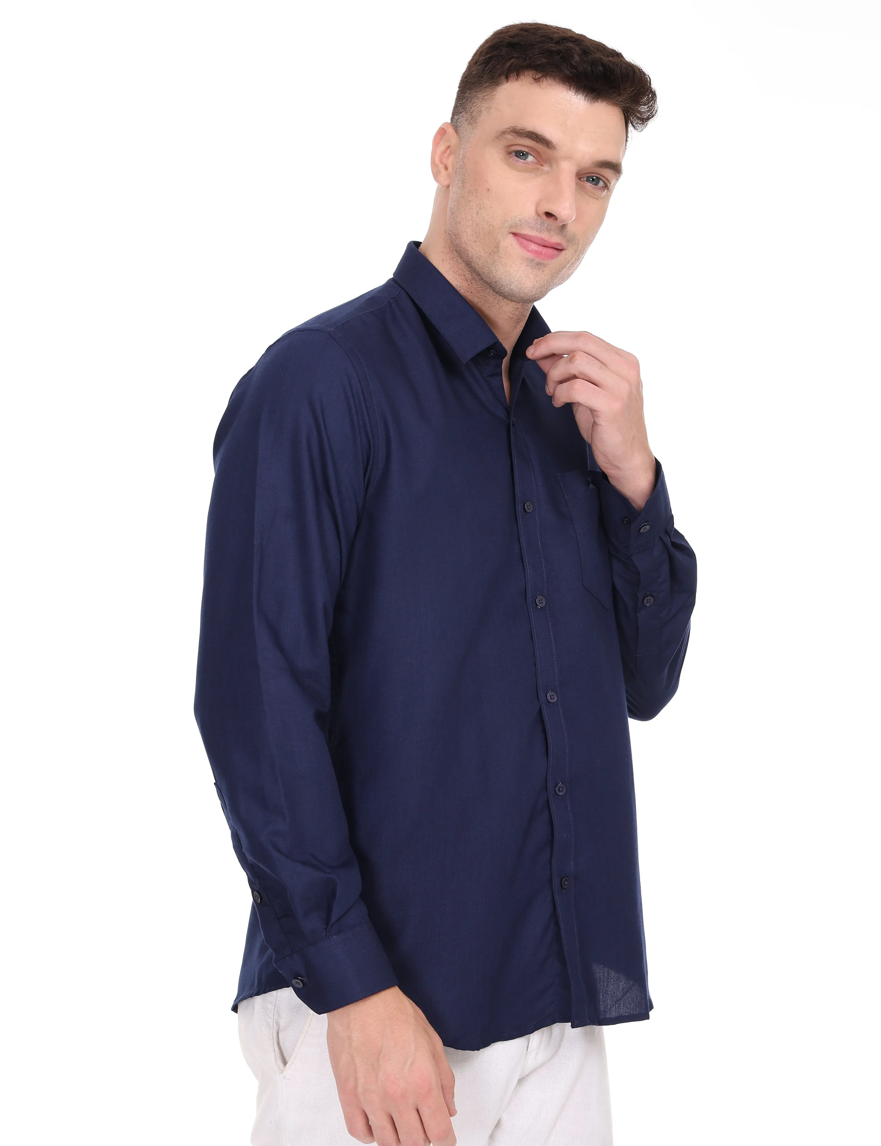 Cool Club Plus Cotton colour Shirt Full Sleeve - 31009