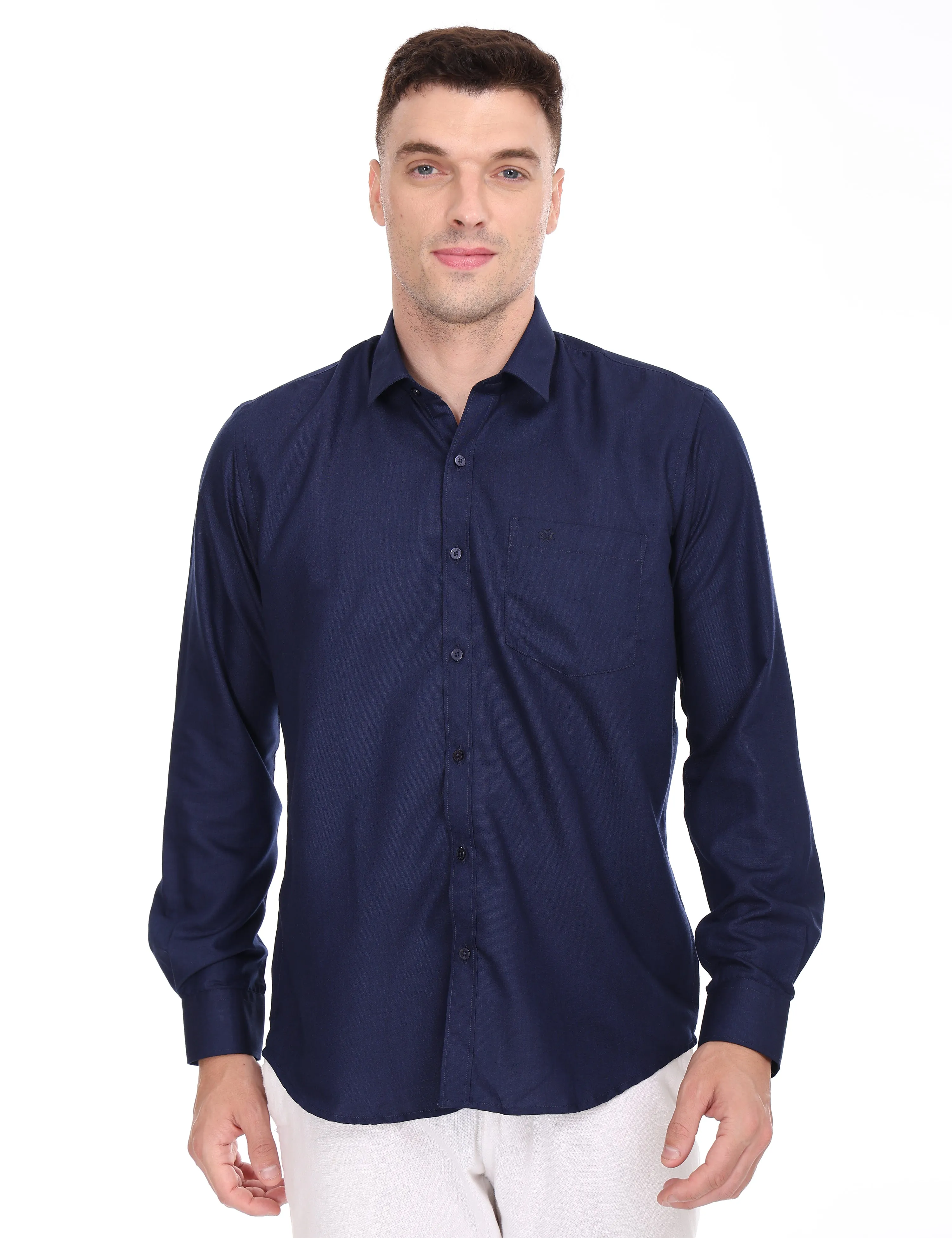 Cool Club Plus Cotton colour Shirt Full Sleeve - 31009