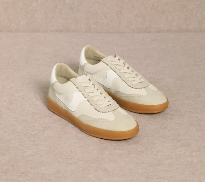 Destiny - Ivory & Beige Sneakers