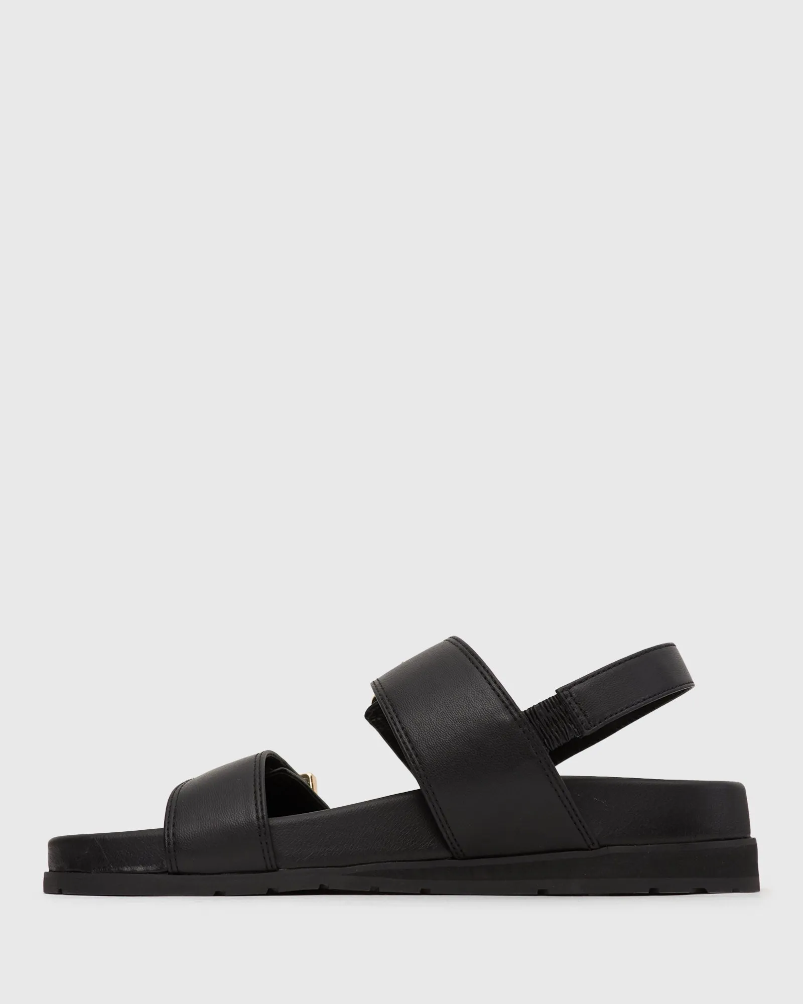 EBONY Vegan Buckled Strap Sandals