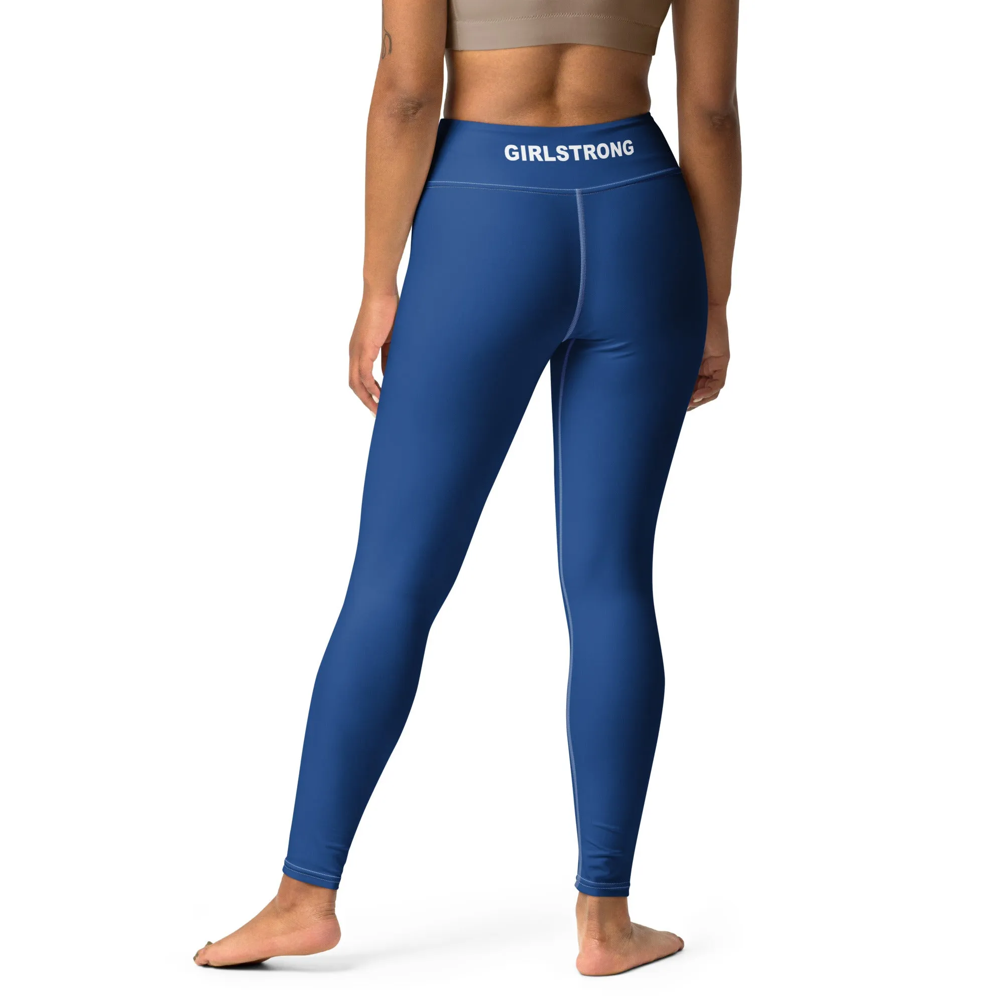 ELEVATED ESSENTIALS, BOOTY BOOSTING HIGH WAISTBAND LEGGING  COBALT BLUE