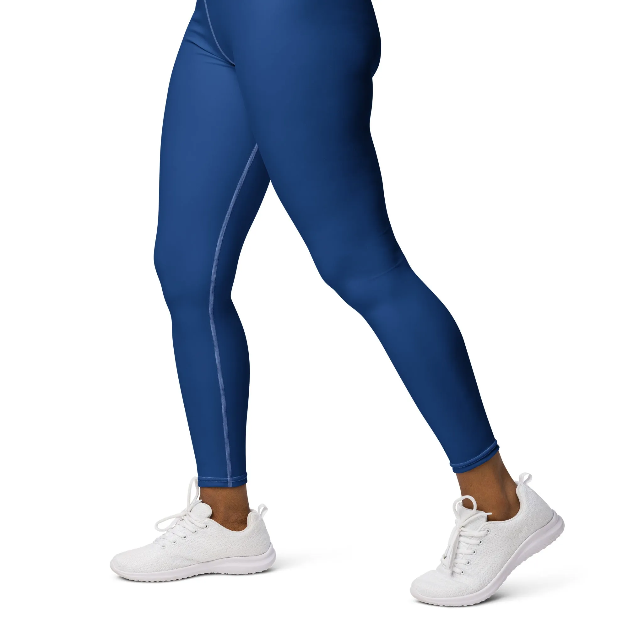 ELEVATED ESSENTIALS, BOOTY BOOSTING HIGH WAISTBAND LEGGING  COBALT BLUE