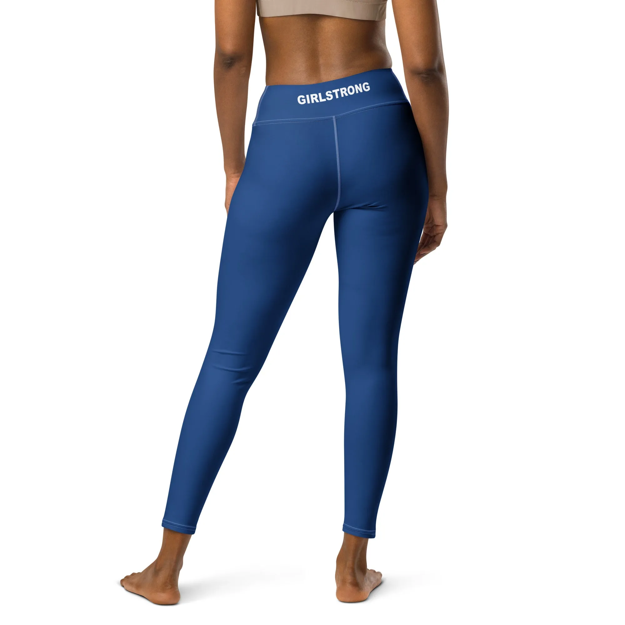 ELEVATED ESSENTIALS, BOOTY BOOSTING HIGH WAISTBAND LEGGING  COBALT BLUE