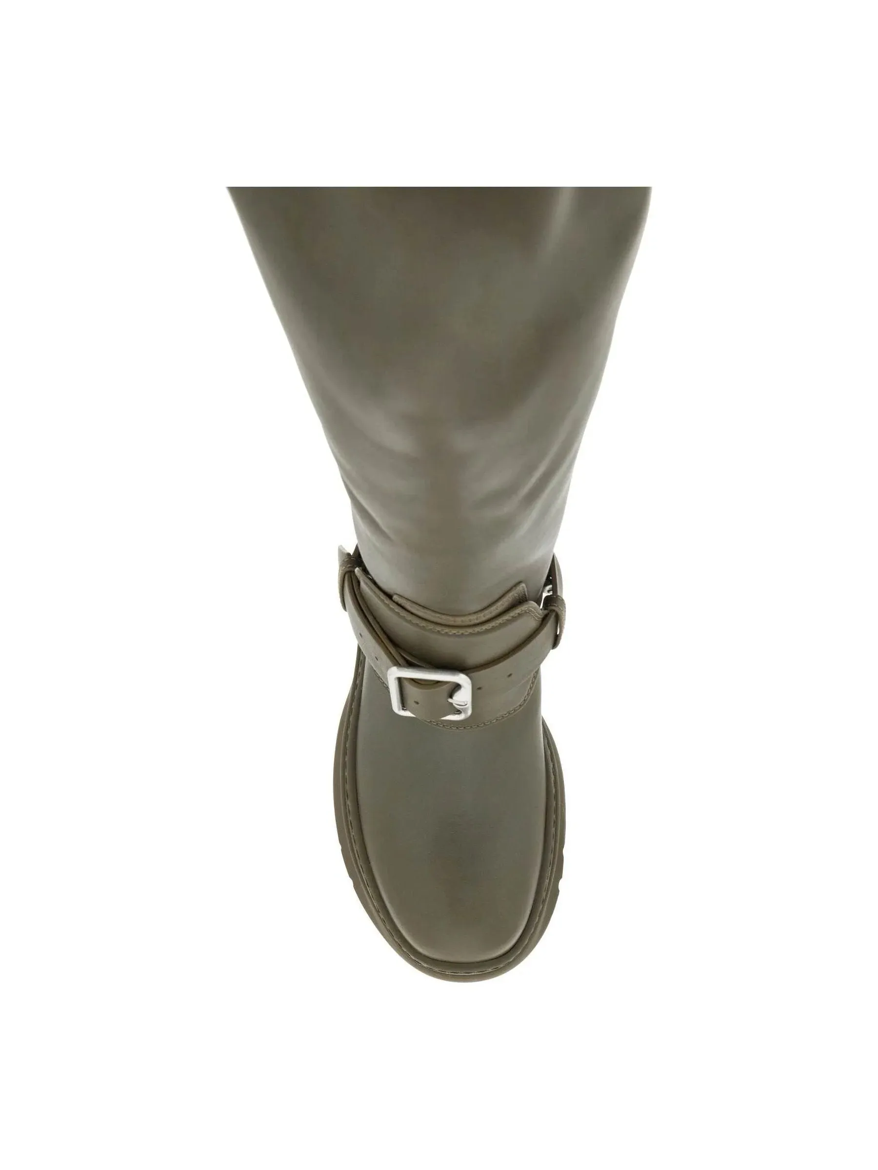 Equestrian-Style Leather Riding Boots