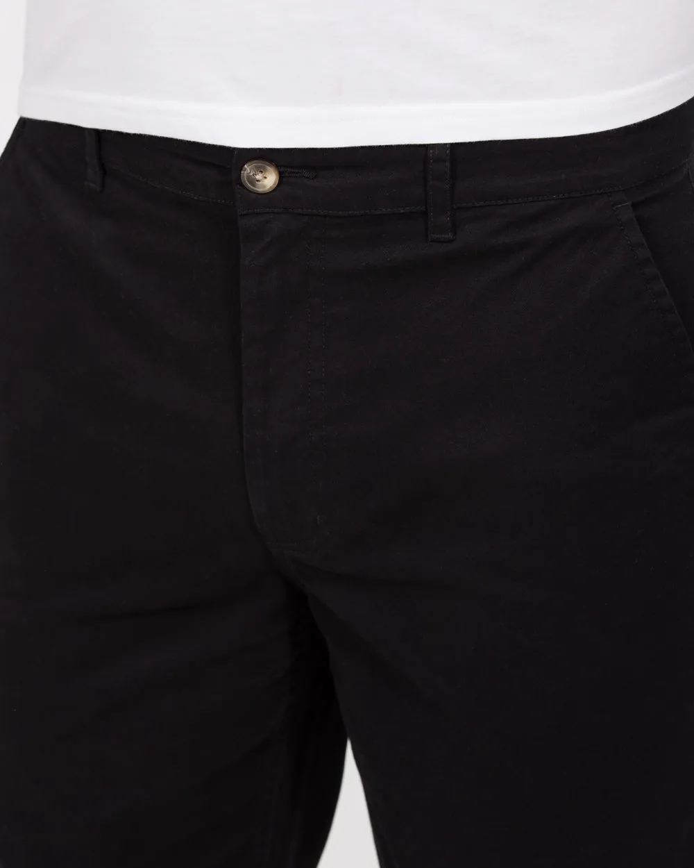 Essentalls Slim Fit Tall Chinos (black)