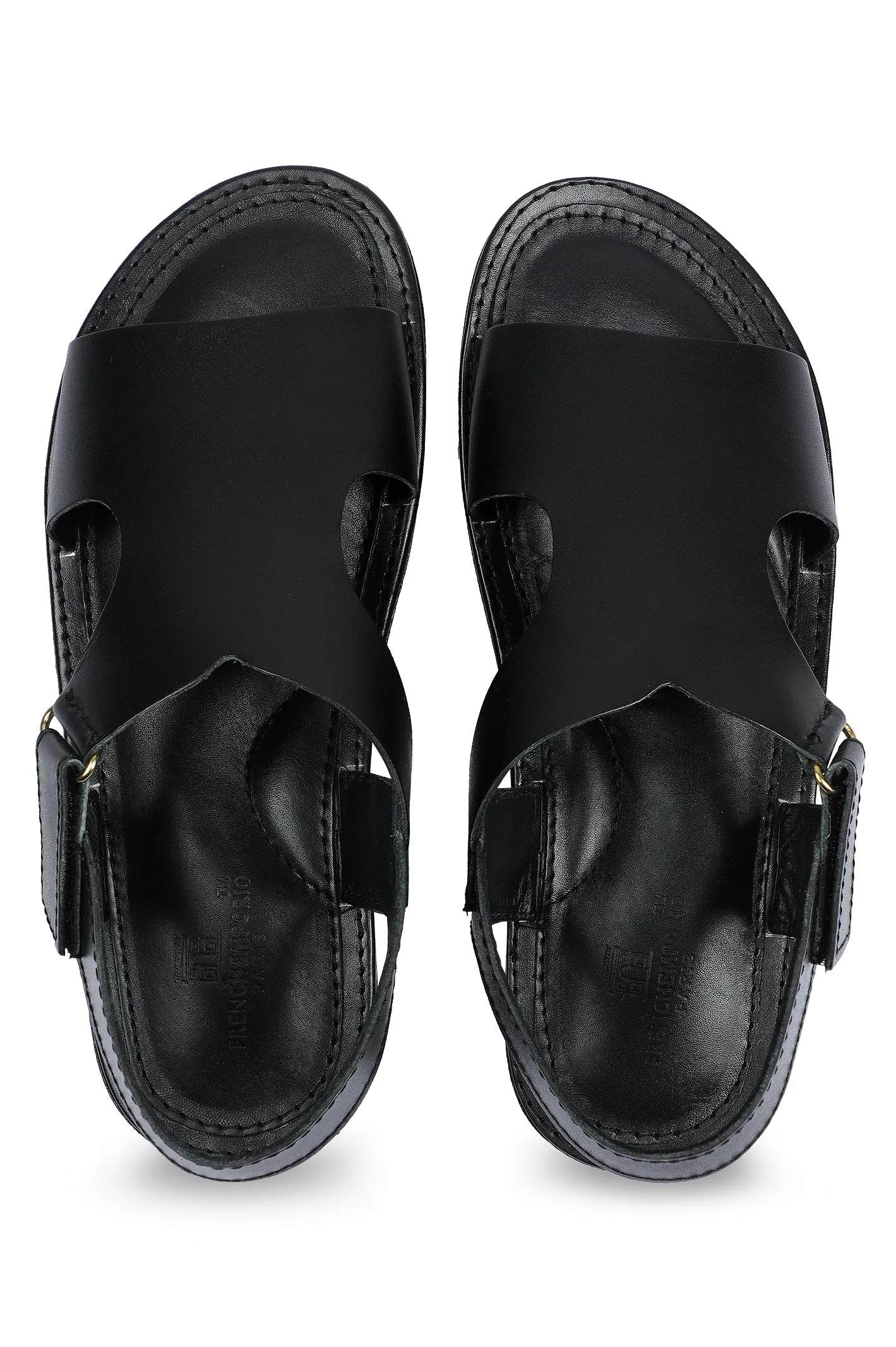 French Emporio Men Sandals SKU: SLD-0030-BLACK