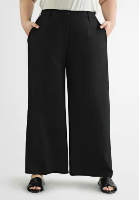 Irma Tailored Straight Wide Leg Pants