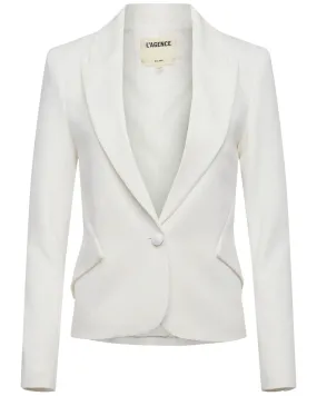 Ivory Single Breasted Jennah Blazer