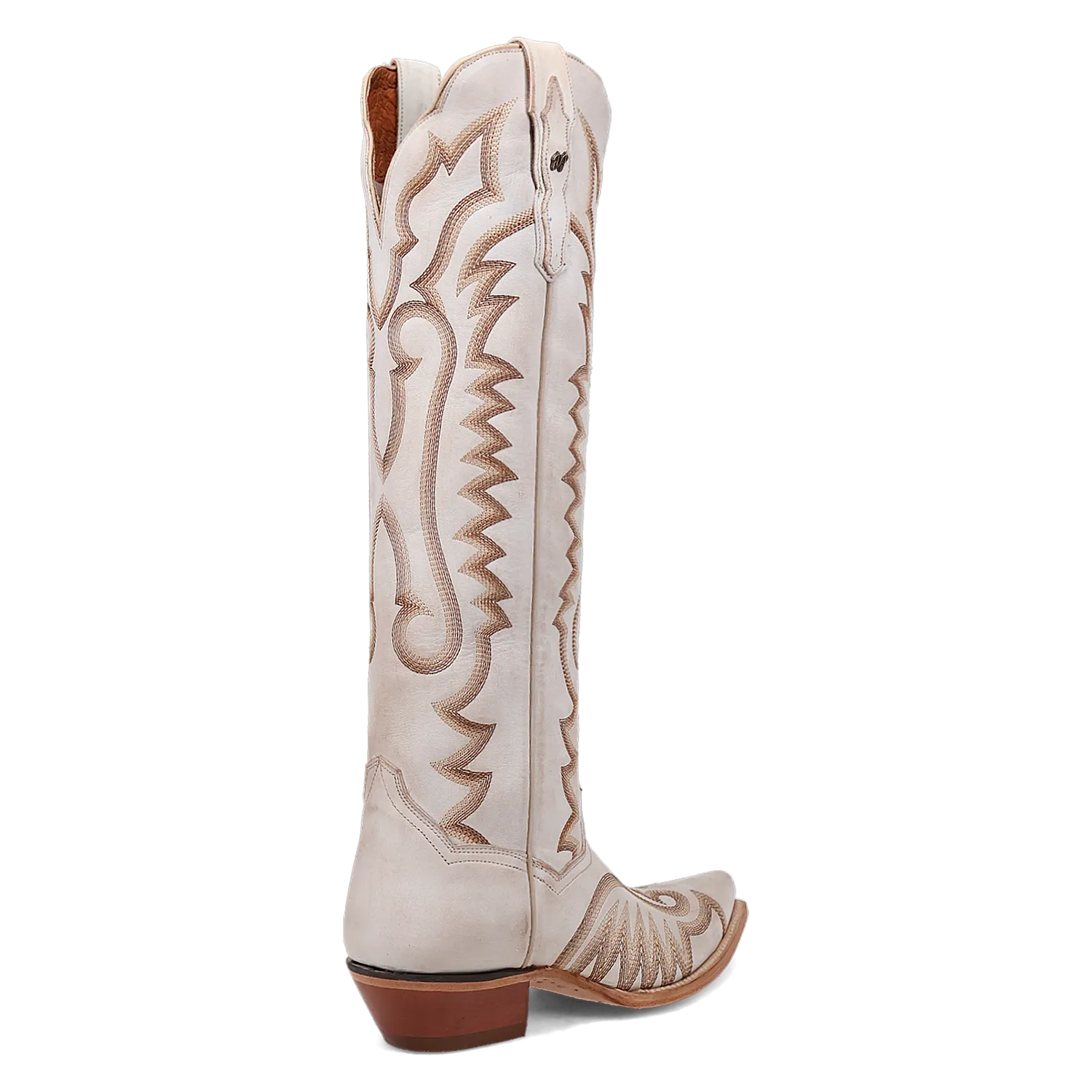 Josie White Leather Boots (DS) ~ BACKORDER NOVEMBER 2024