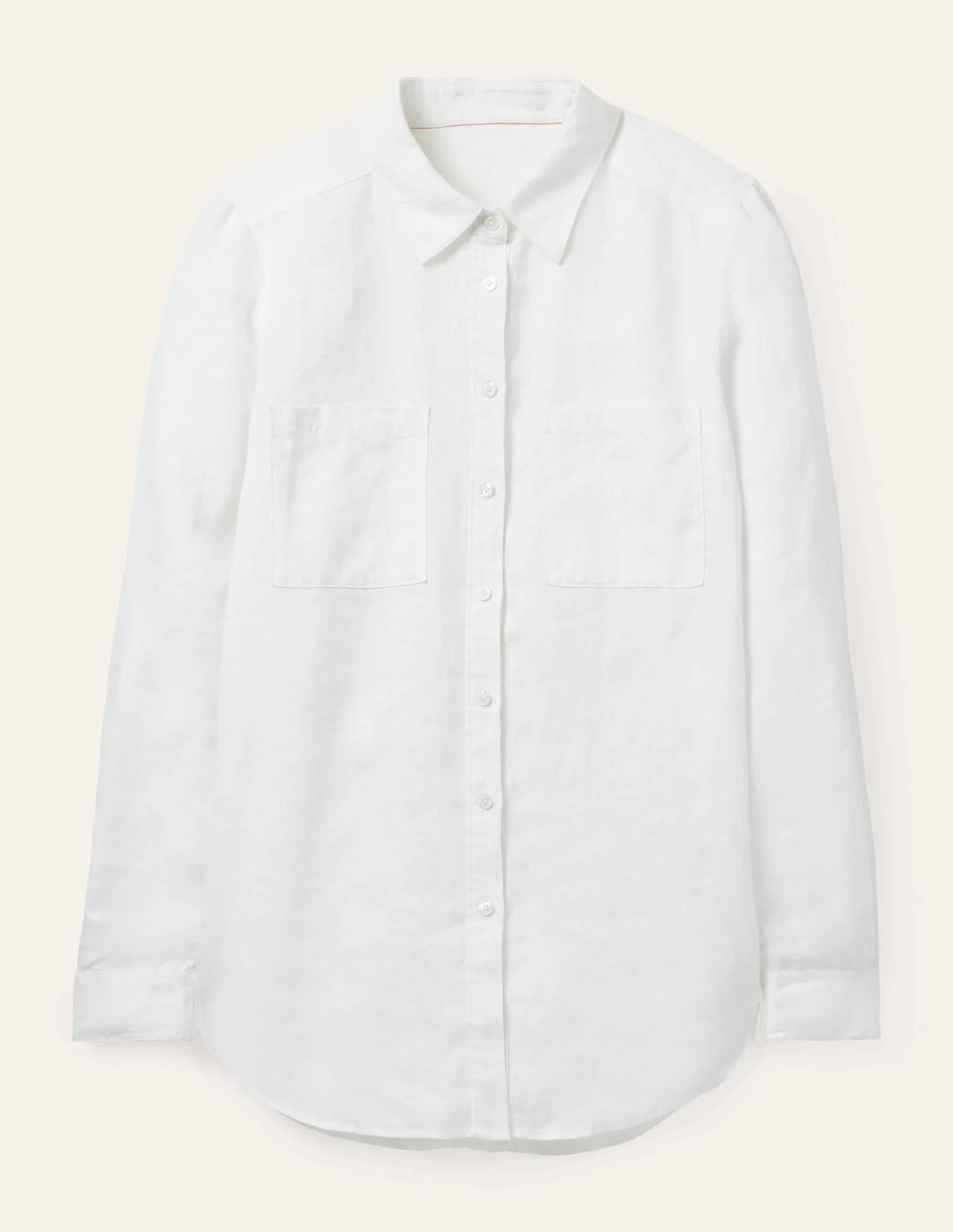 Linen Shirt-White