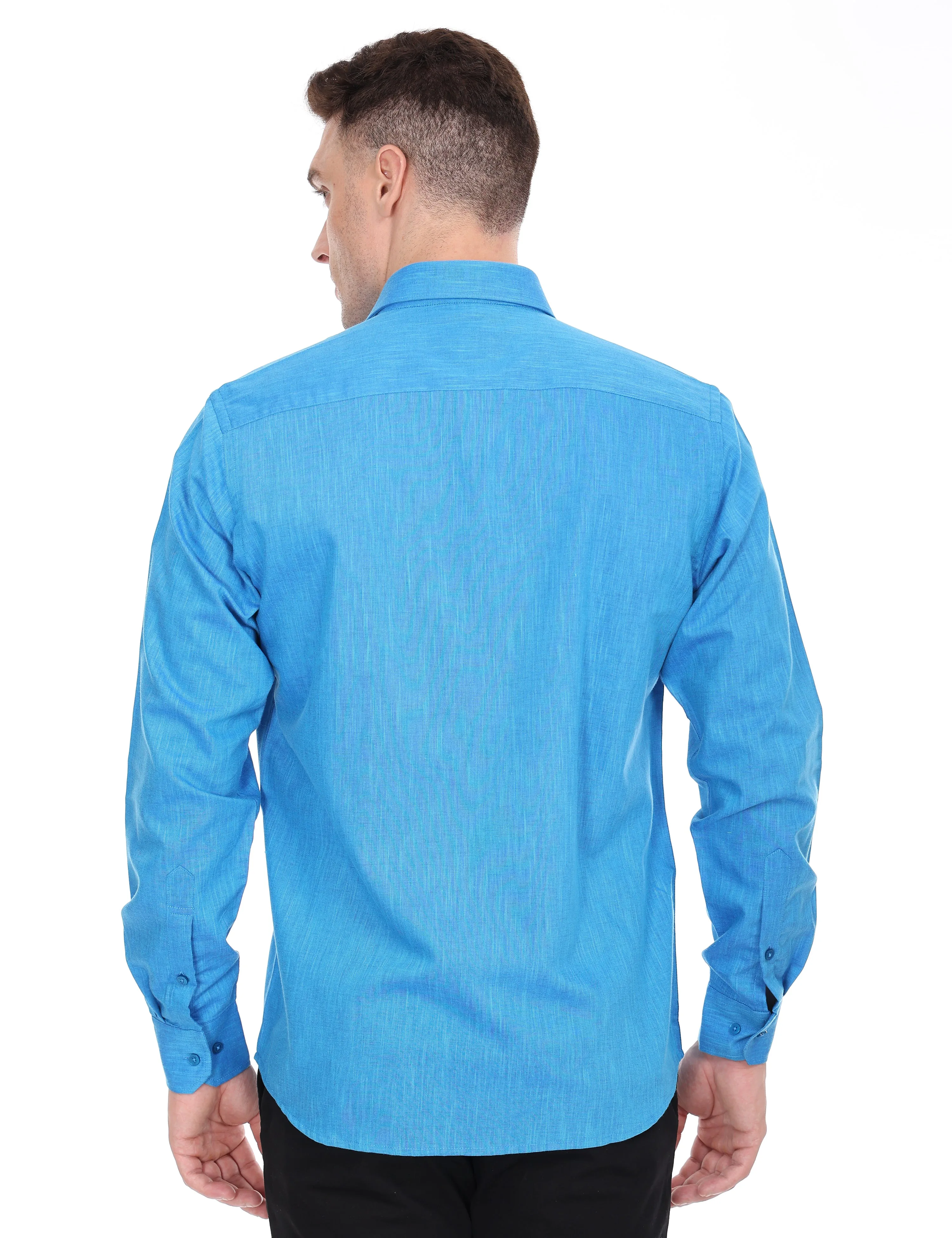 Linseed Cotton Colour Shirt Full Sleeve -17006