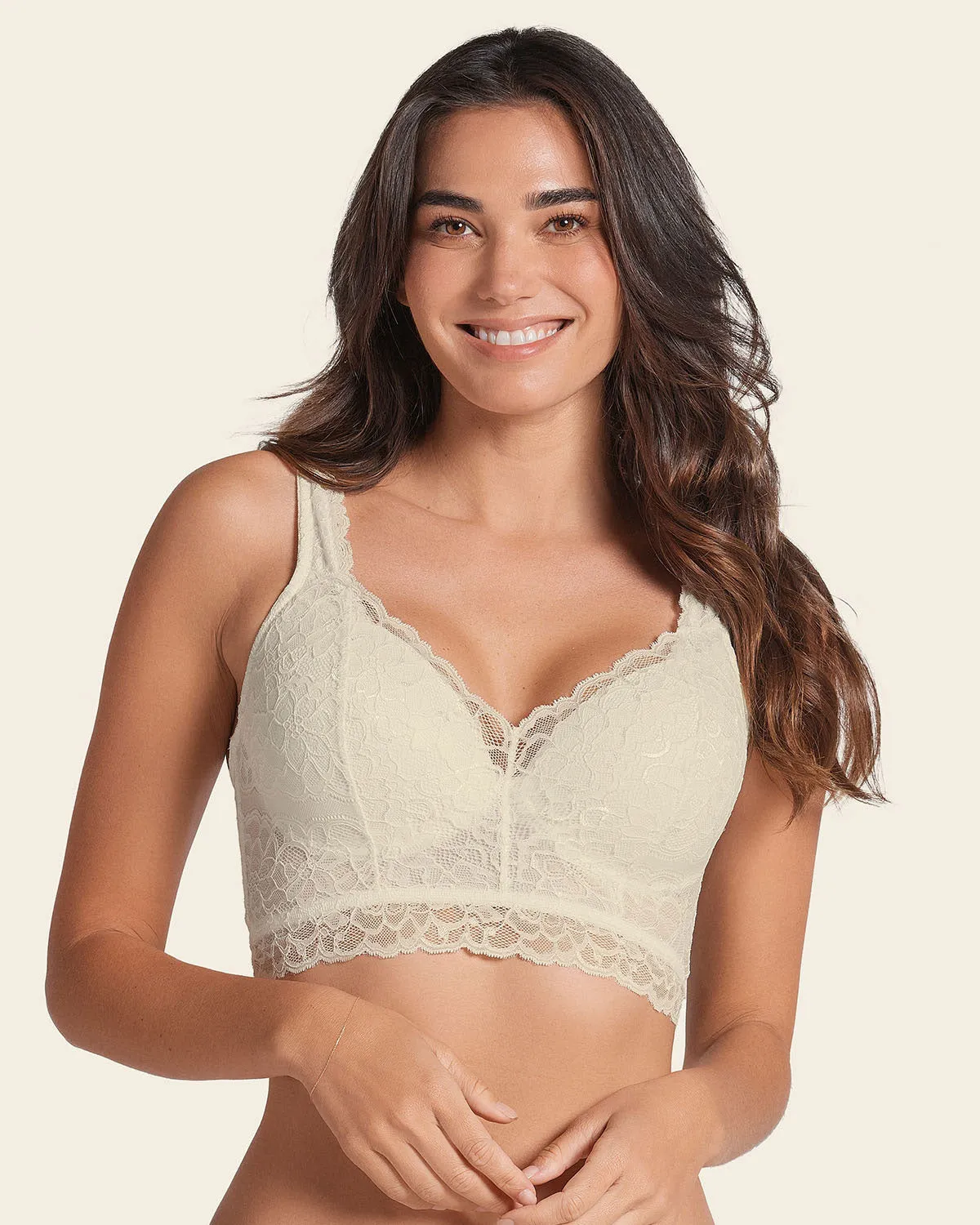 Luxe Lace Underwire Smoothing Bustier