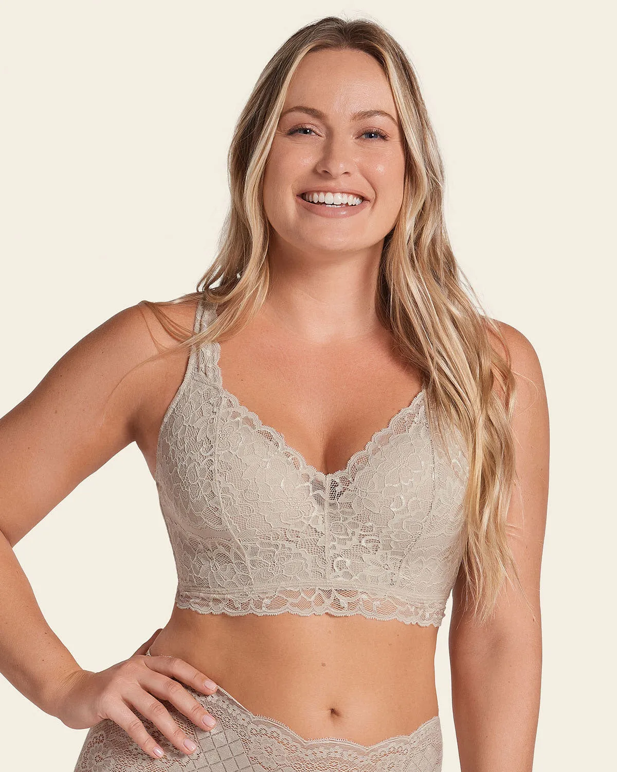 Luxe Lace Underwire Smoothing Bustier