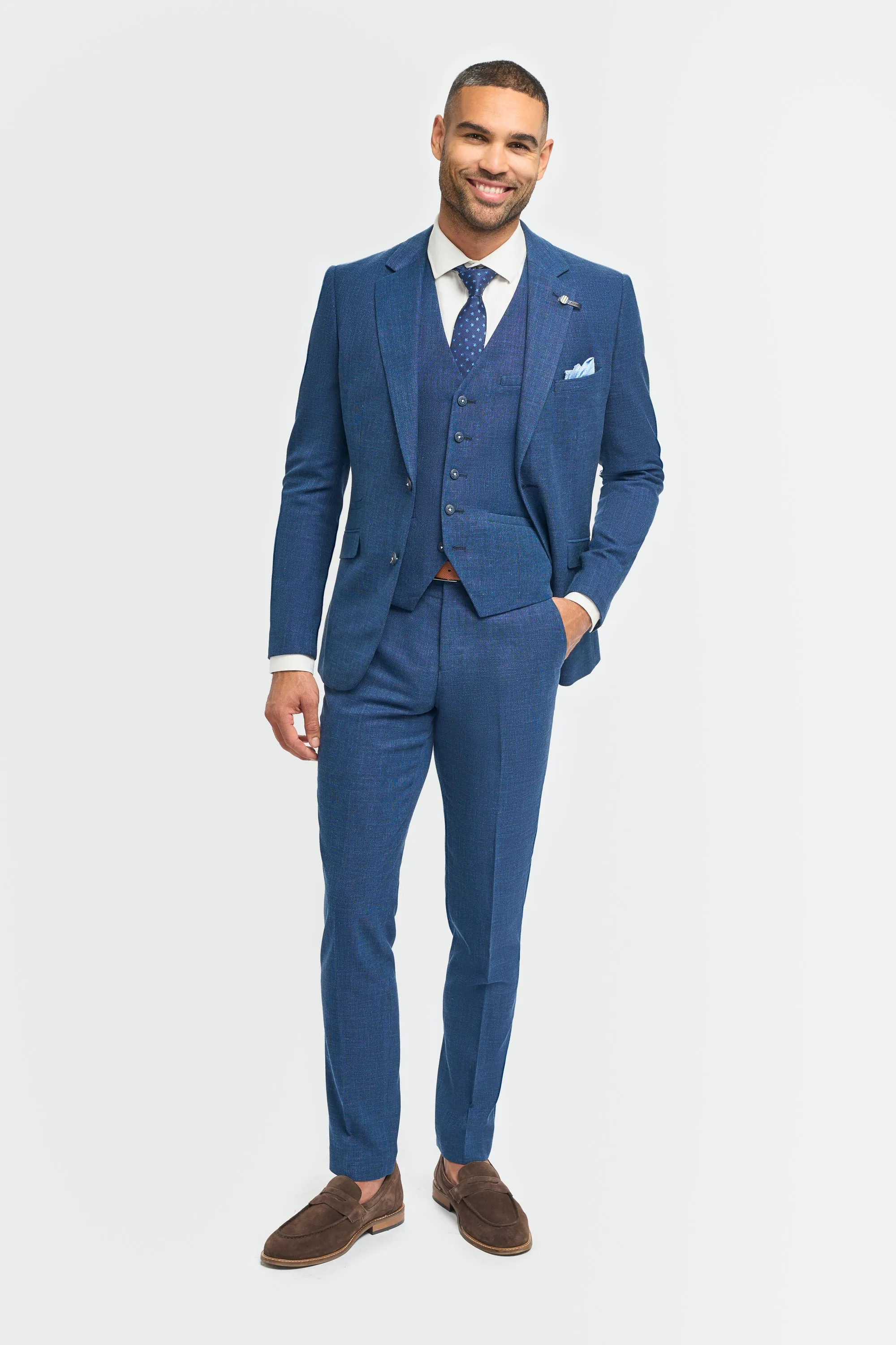 Miami Blue Slim Fit Blazer