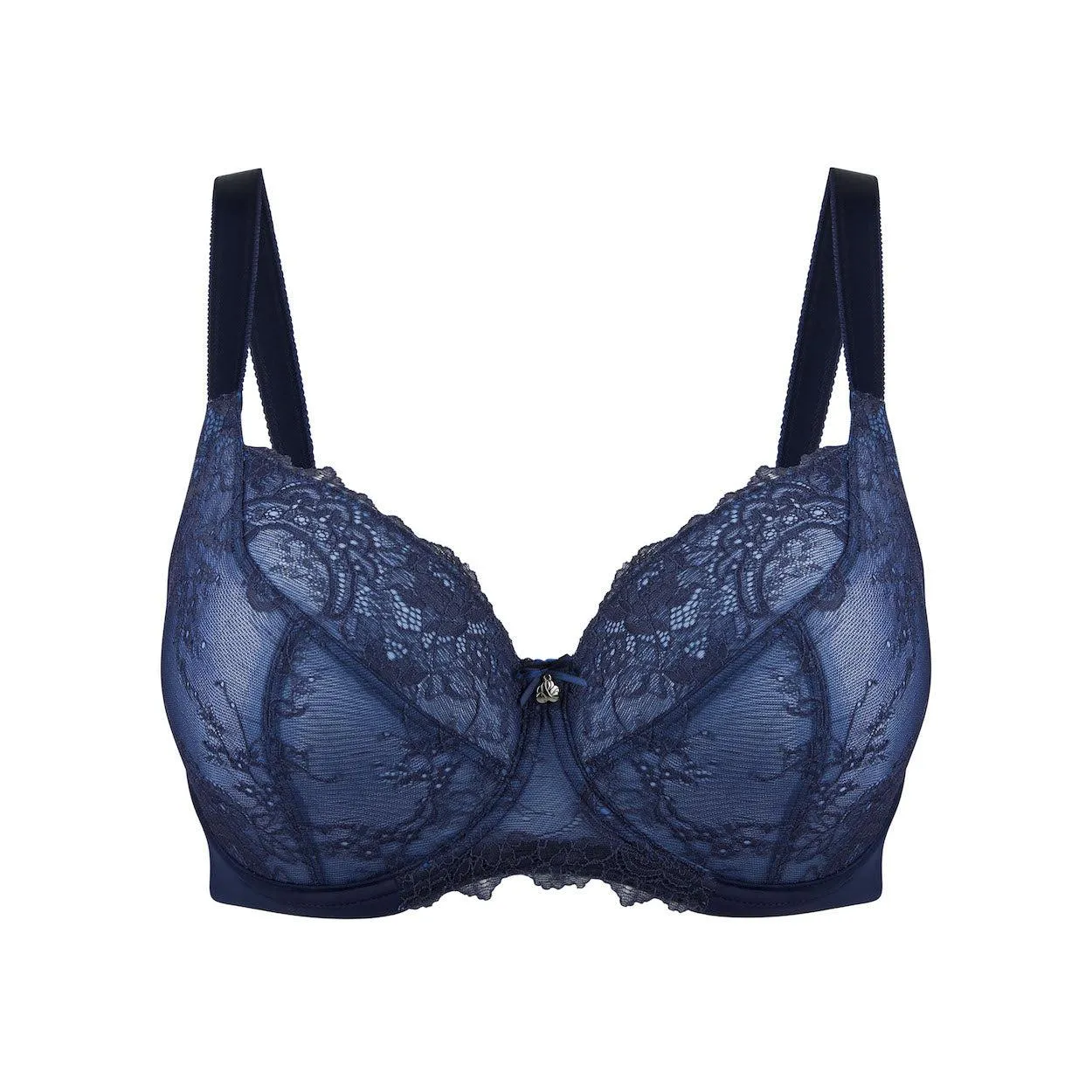 Nightingale Lace Premium Support Bra - Navy