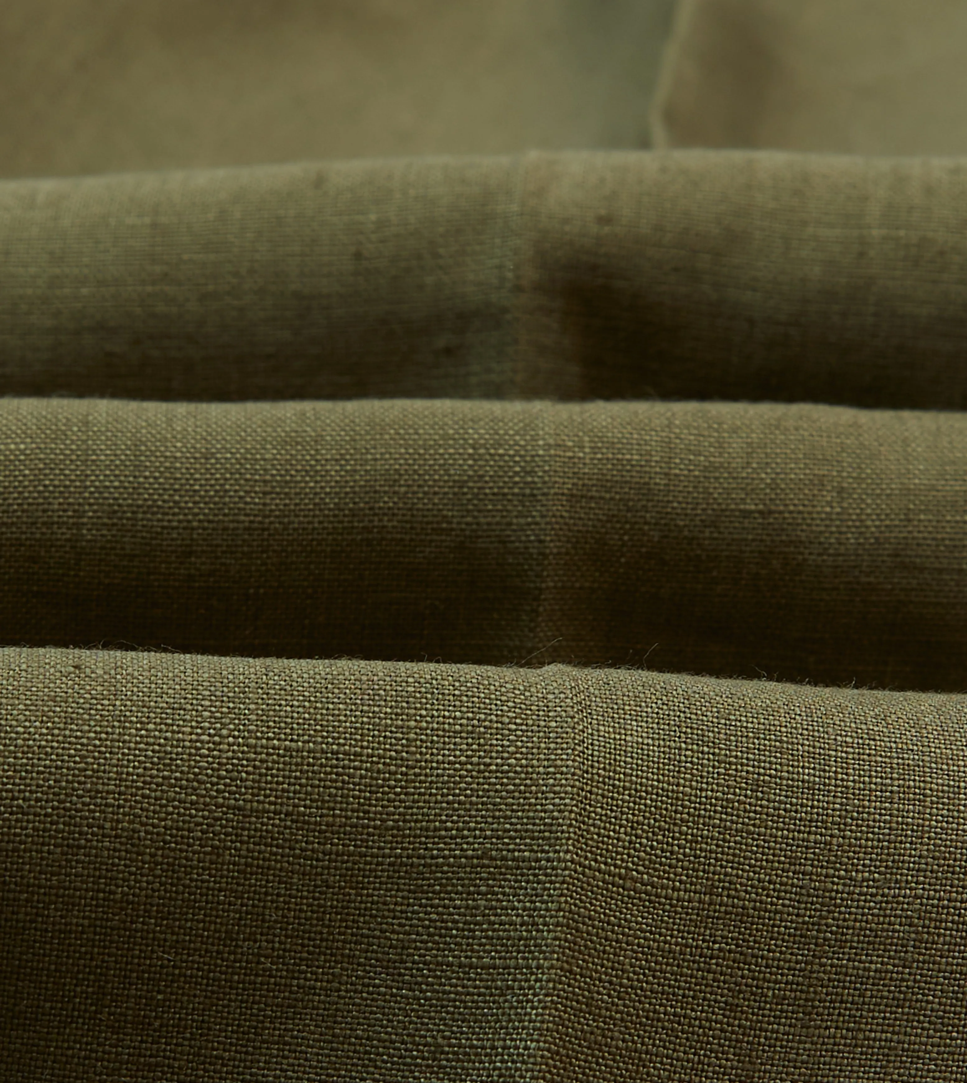 Olive Irish Linen Tailored Jacket