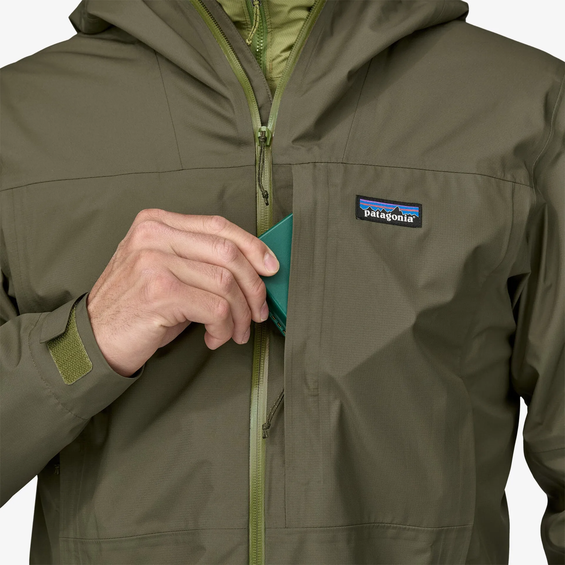 Patagonia Men's Boulder Fork Rain Jacket - Forge Grey