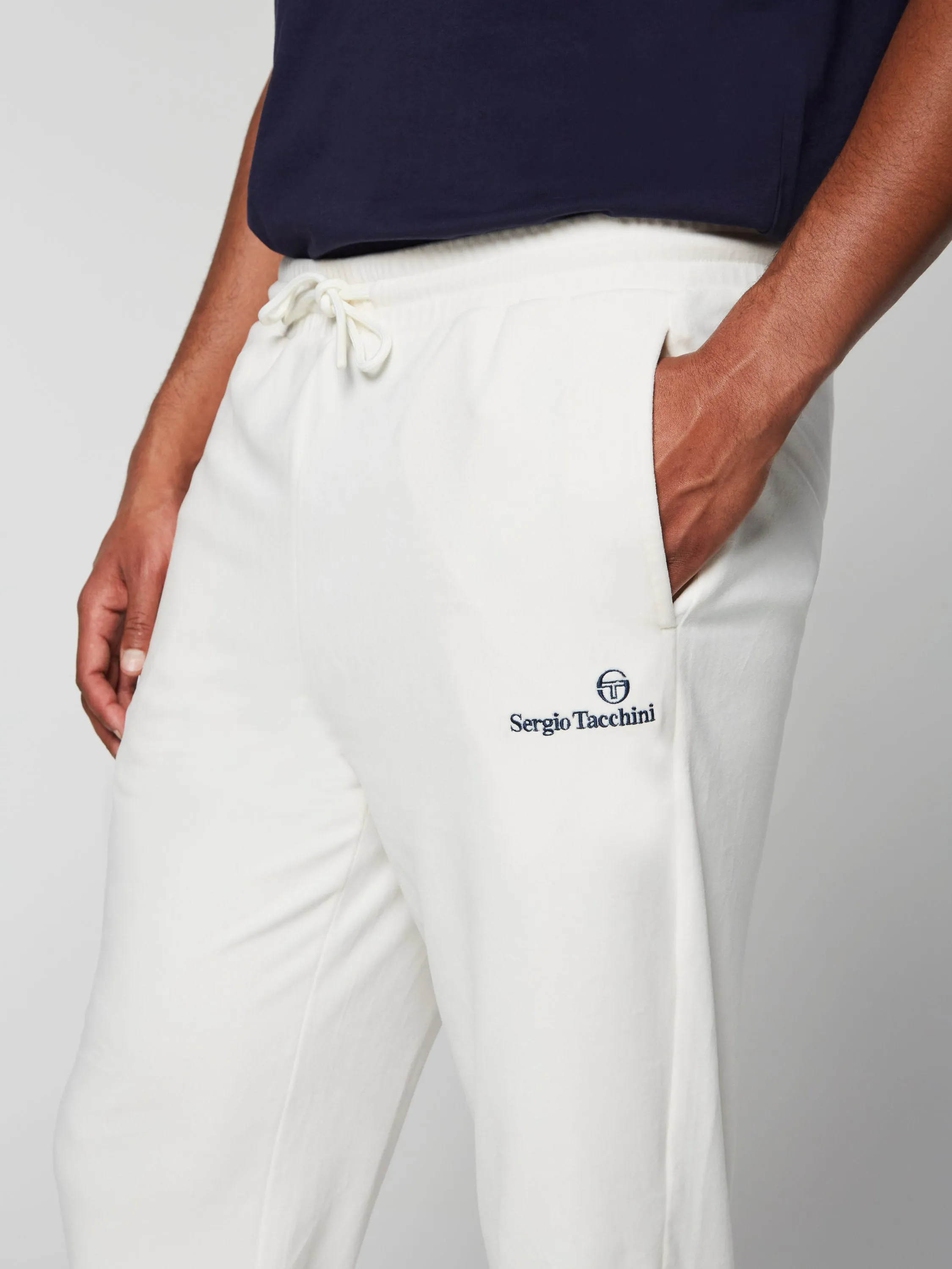 Scopeto Velour Pant- Poinciana/ Gardenia