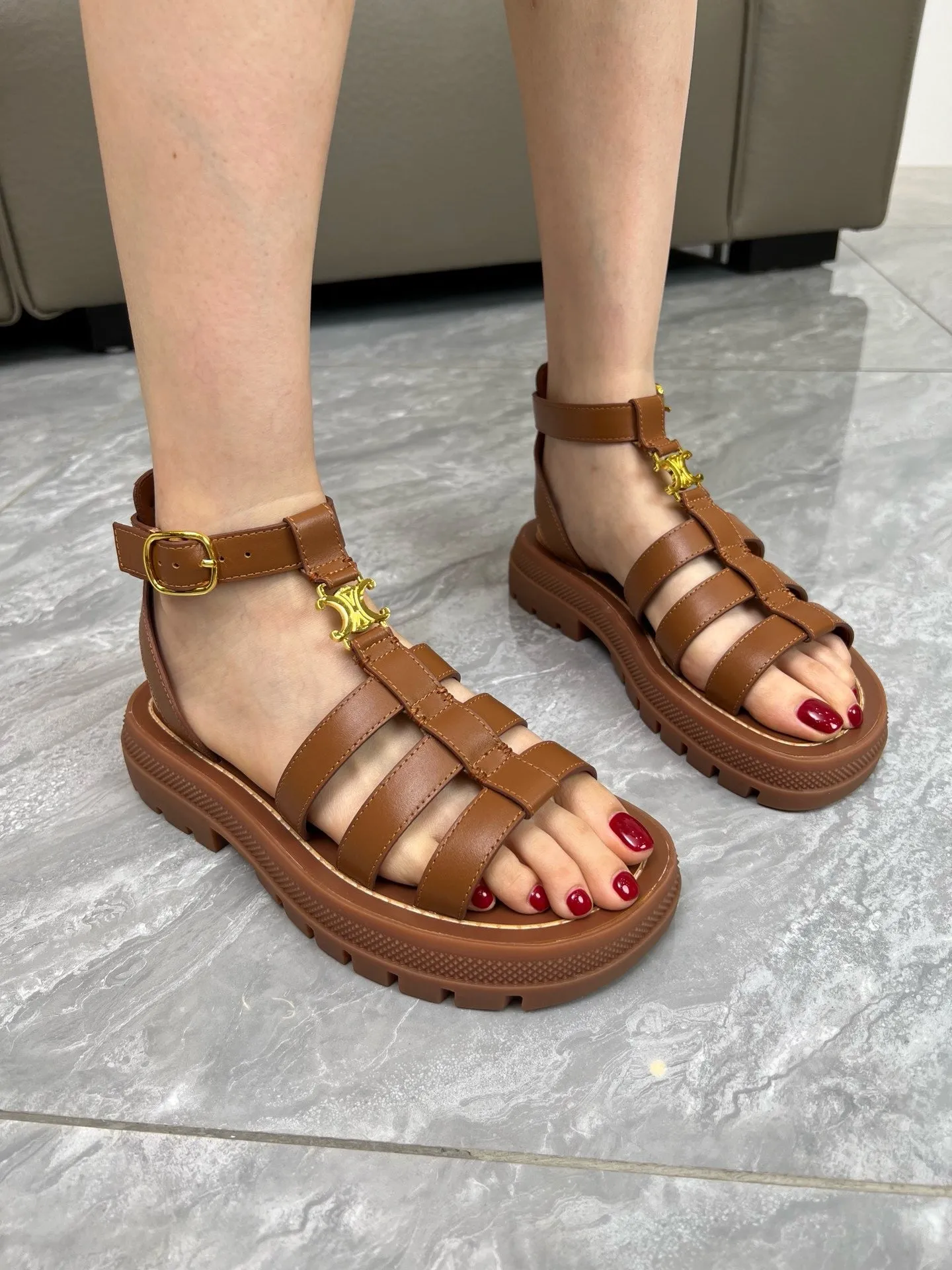 SE1421 Clea Triomphe Gladiator Sandal / Size5-10