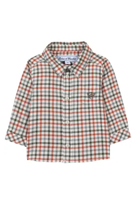 Shirt - Khaki Check