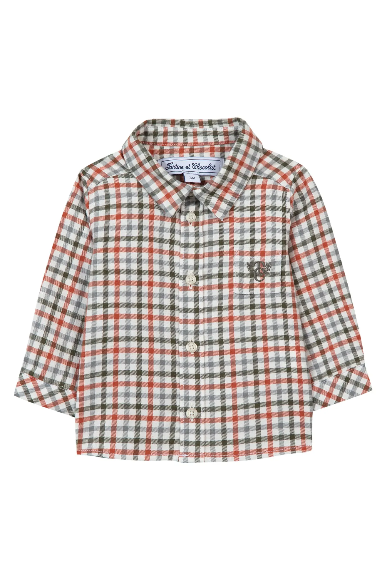 Shirt - Khaki Check