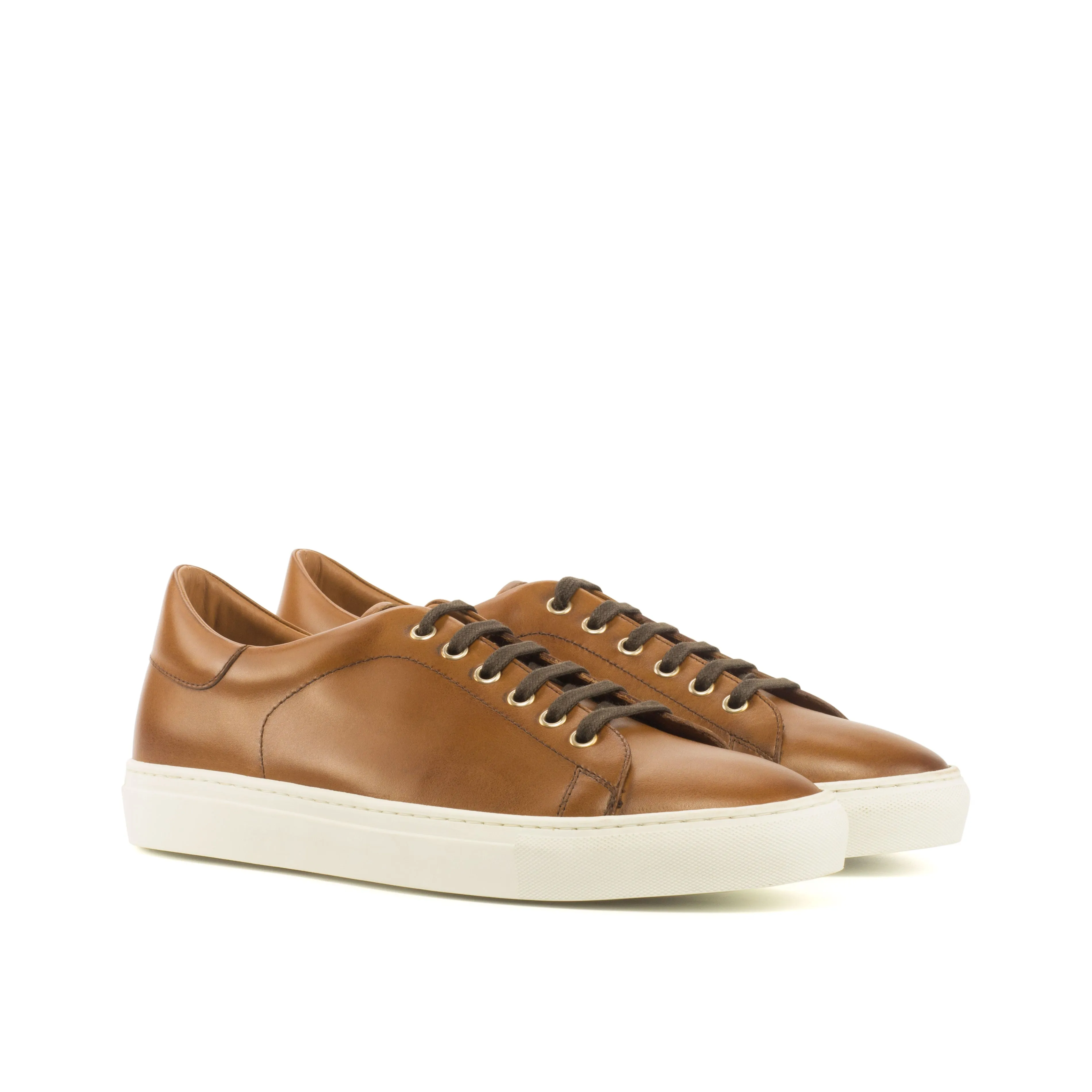 Sole Sneaker - Box Calf Cognac