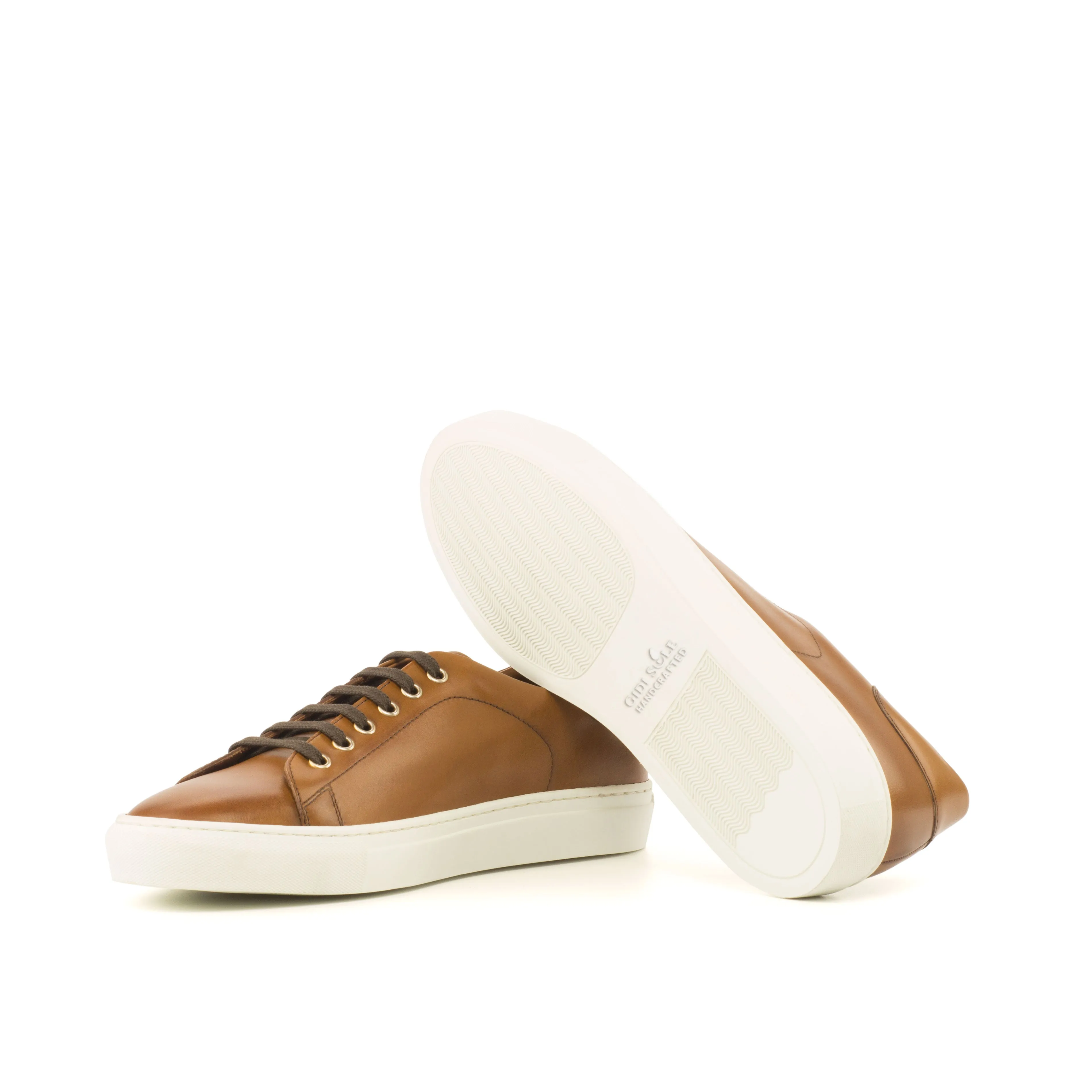 Sole Sneaker - Box Calf Cognac