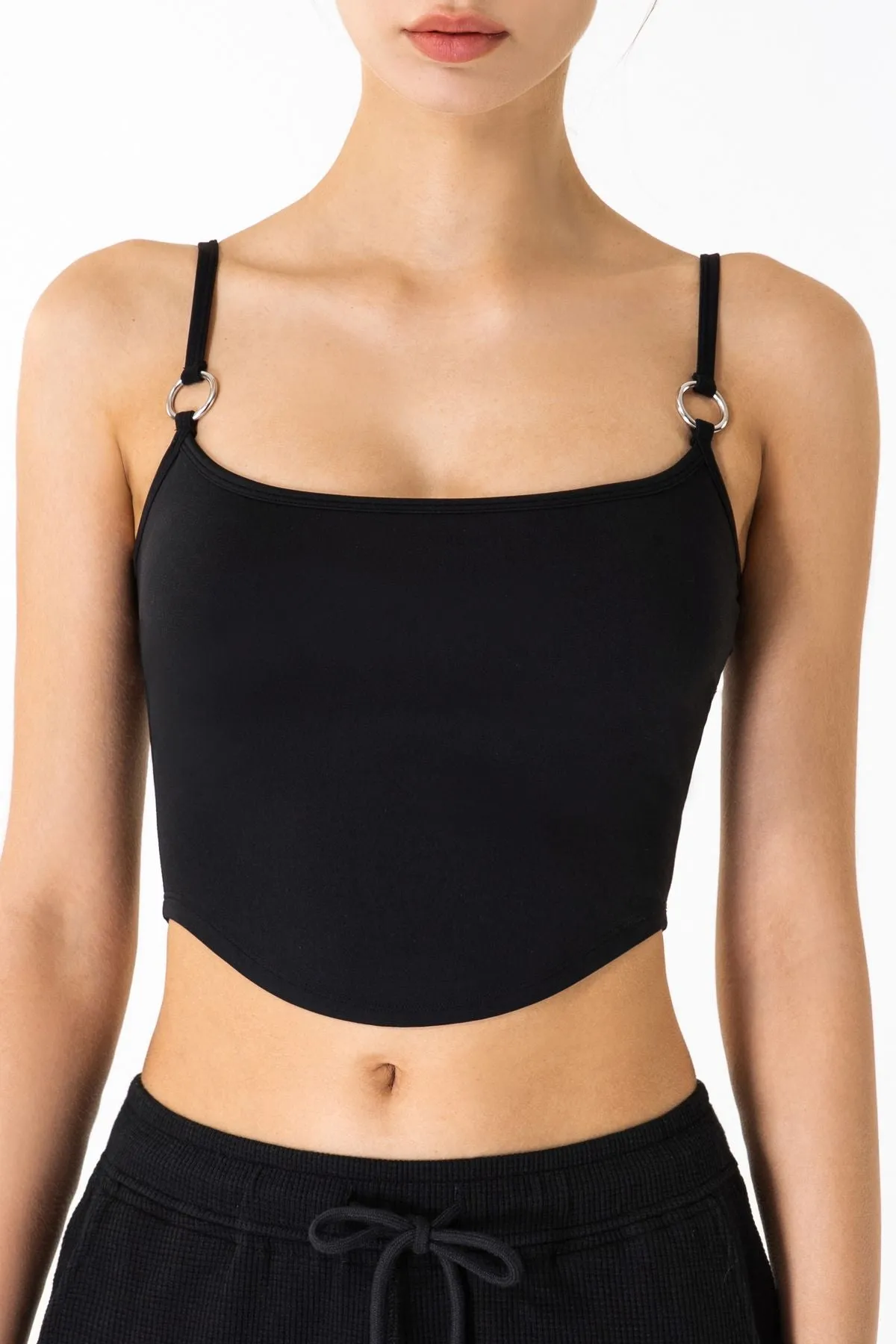 Spaghetti Strap Sports Bra Light Support