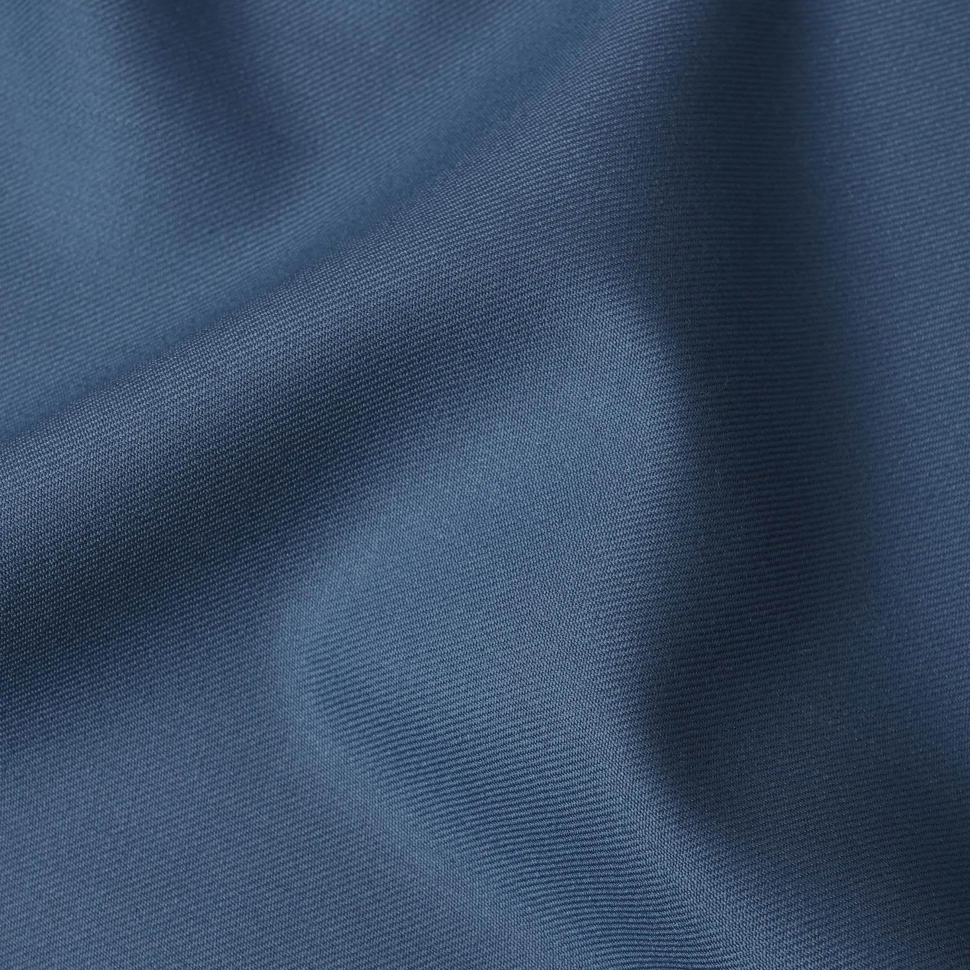 Steel Blue 150's English All Wool Suiting Fabric – 3.5 Meters, 150 cm Width, Made in the UK-D20528