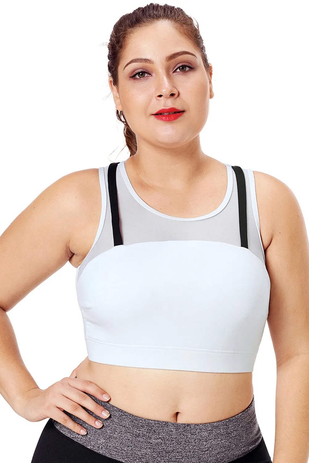 Strap Detailed Yoga Crop Top