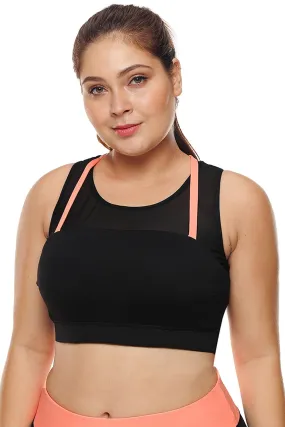 Strap Detailed Yoga Crop Top