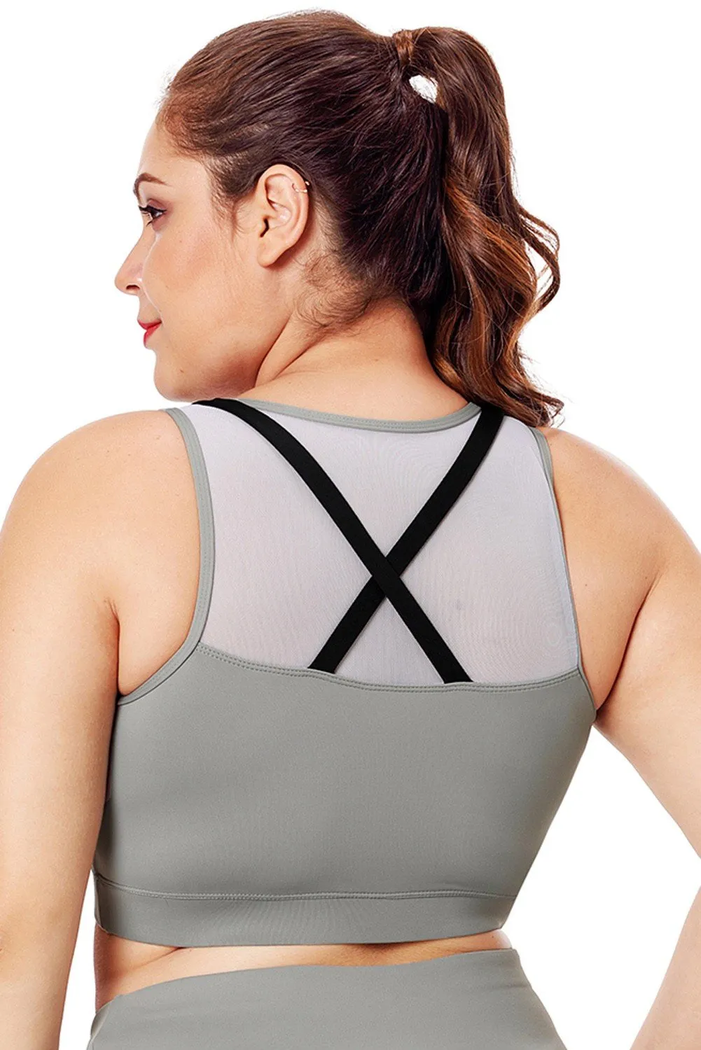 Strap Detailed Yoga Crop Top