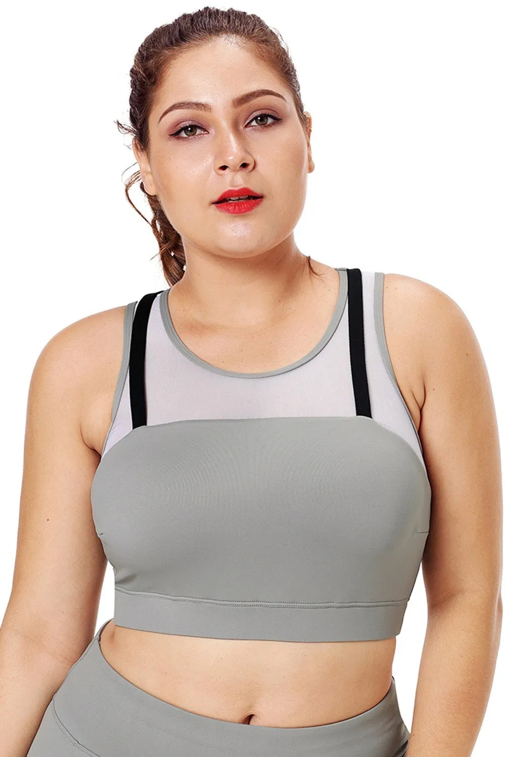 Strap Detailed Yoga Crop Top