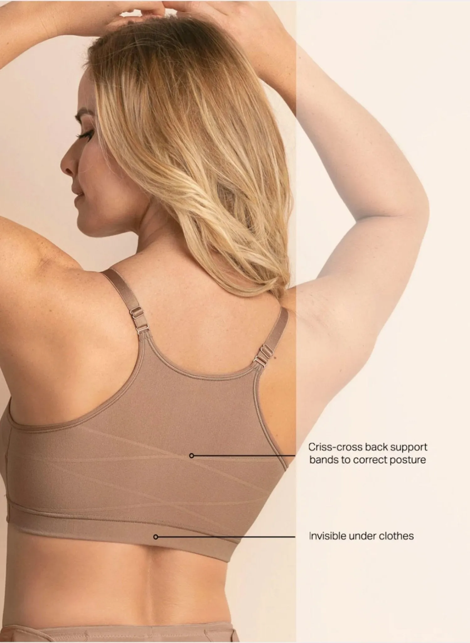 Super Comfy Wireless Back Support Nursing Bra