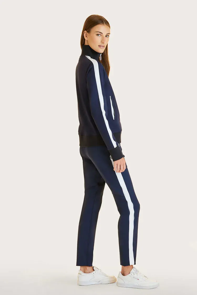 Track Pant Navy/White