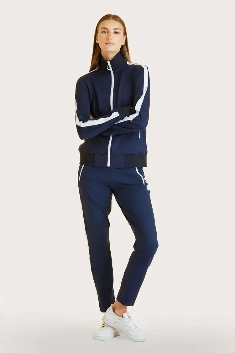 Track Pant Navy/White