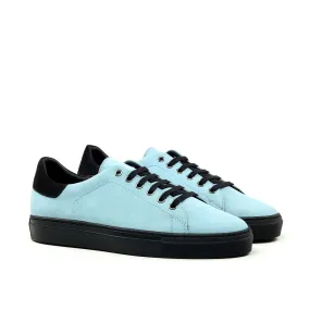 Turquoise Suede Sole Sneakers